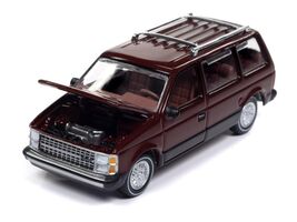 Auto World 1985 Dodge Caravan AWSP167B Black 1/64 Diecast Model - €12,04 EUR
