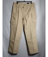 Propper Men&#39;s Tactical Cargo Khaki Pants with Teflon Protector Size 42x3... - £30.41 GBP
