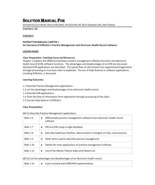 Solution Manual For Integrated Electronic Health Records, 4th Edition by... - $24.89 CAD