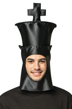 King Chess Piece Mask Black - £56.91 GBP