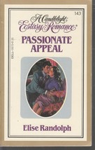Randolph, Elise - Passionate Appeal - Candlelight Ecstasy Romance - # 143 - £1.59 GBP
