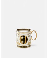 Versace Rosenthal Virtus Alphabet Mug Letter U Medusa Barocco cup NEW IN... - $129.99