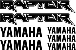 Yamaha Raptor Decal Set – Premium ATV Vinyl Graphics - $29.99