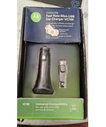 motorola vc700 fast mini usb car charger - £19.82 GBP