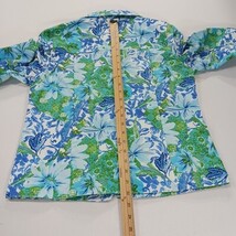 Apple Seed's RN#76915 Women's 10P Multicolor Floral Button Front Denim Jacket image 8