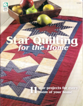 Star Quilting For The Home 11 Star Projects House of White Birches #141264 2006 - £5.02 GBP