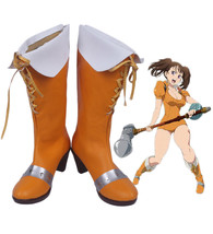 The Seven Deadly Sins Serpent&#39;s Sin of Envy Diane Cosplay Boots Custom Made - $49.99