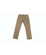 Men Pants Unbranded Men Flat Front Pants 32 W Tan - $11.38
