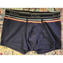 Paul Smith Striped Boxer Underwear Men&#39;s Genuine 28&quot;  (1 pc.) M Dark Blue - £15.33 GBP