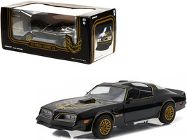 1977 Pontiac Firebird Trans Am T/A Starlite Black with Golden Eagle Hood and Str - £37.91 GBP