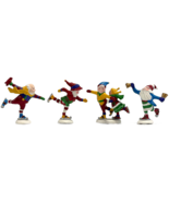 Dept 56 - North Pole Series - &quot;Elves On Ice&quot; Skating Figurines (Set of 4... - $29.69