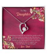 To My Daughter Gift. Gift from Dad.Daughter Christmas,Daughter Birthday - £24.68 GBP+