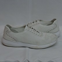 Cole Haan Women Sneaker 2.0 Ella Grand OS Knit Oxford Lace Up white sz 8 - $29.99