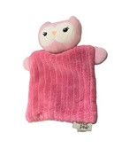 Chick Pea Lovey Security Plush Blanket Owl Bird Pink White Black Eyes - €28,67 EUR