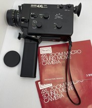 Vintage Sears 4XL Macro Sound Camera Model 203-916600 Untested W Instructions - £20.71 GBP