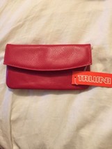 Taliano Vintage Red Leather Wallet Expressly for Jordan Marsh - £26.16 GBP