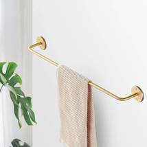 Modern Brass Towel Bar, Brass Towel Rod, Brass Hand Towel Holder - $65.99