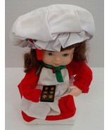 Vintage national rennoc brand  Christmas animated girl baker chef - $40.85 CAD