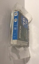 Epson T078220 cyan blue color Ink jet R260 R280 R380 stylus photo printer 78 - £23.70 GBP