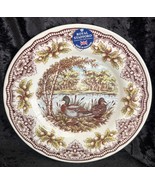 Royal Stafford Mallard Duck Fall Woodland Salad Plate England 8.5&quot;W S/4 C63 - €42,93 EUR