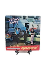  Stray Cats LP Record 1982 Vinyl Disc Build For Speed VG - $11.83