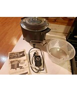 Presto 6Qt 06000-83 Electric Kitchen Kettle Multi-Cooker Steamer w/ Bask... - £37.65 GBP