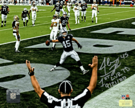 Alec Ingold Autographed &quot;1st Las Vegas Raiders TD&quot; Inscribed 8x10 Photo COA - £81.50 GBP