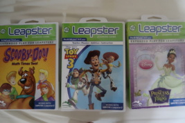 Lot of 3 Leapfrog Leapster Learning Game Leapster 2 Ages 4-8 - $19.79