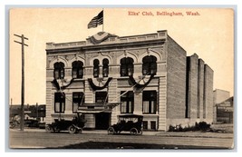 Elks Club Building Bellingham Washington WA UNP B&amp;W DB Postcard U8 - £12.26 GBP