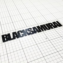G232 Black Samurai Car Accessories Decoration Vinyl Stickers Modification Waterp - £75.76 GBP