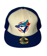 NEW Toronto Bluejays MLB New Era 59Fifty CoolBase Blue Fitted Cap Hat Si... - $60.91 CAD