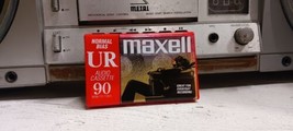 NOS Maxell UR 90 Recordable Audio Music Cassette Tape - £3.95 GBP