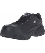 Skechers for Work Women&#39;s D&#39;Lite Slip Resistant Enchant Work Shoe, Black... - $95.72 CAD