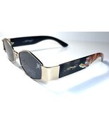 NWT ED HARDY Black Gold Multicolor Classic Tiger Unisex Sunglasses + Case - $49.99