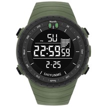 New SHIYUNME LED Digital Men Watches Waterproof Military Watch  for Male Shock R - £23.07 GBP
