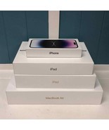 Lot of 4 Apple EMPTY boxes iPhone iPad MacBook Air - £45.68 GBP