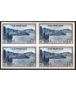ZAYIX US 761 MH NG as issued imperf block 6c Crater Lake National Park 0... - £5.98 GBP