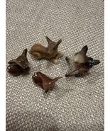Vintage Miniature Deer Figurines  Lot Of 4 - €25,47 EUR