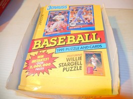 Baseball Cards -- Donruss 1991 Opened BOX- Pot LUCK- S1 - £2.88 GBP