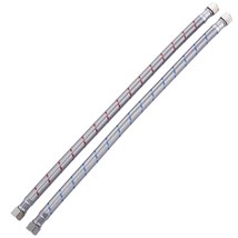 16 Inch Faucet Supply Lines With 9/16&quot; Fip Connector, Braided Stainless ... - $25.99