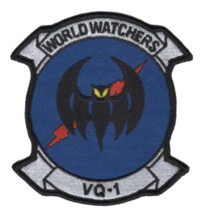 4.5&quot; Navy VQ-1 World Watchers Embroidered Patch - £22.00 GBP