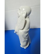  Happy Laughing Buddha White Porcelain Figurine 7&quot; Tall Made In Japan - $17.82