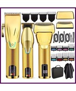 Cordless Hair Clippers &amp; Trimmer Set | Pro Men&#39;s Shaver USB Rechargeable... - €119,98 EUR+