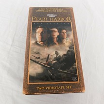 Pearl Harbor VHS 2001 Widescreen 60th Anniversary Edition Rated PG13 183 minutes - £4.68 GBP
