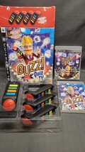 Buzz Quiz TV Bundle (Sony PlayStation 3, 2008) + Buzz Quizz World - £50.63 GBP