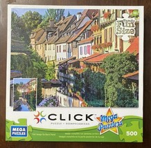Mega Puzzles Family Fun Size Click Puzzle Petite Venise 500 Pieces - $13.78