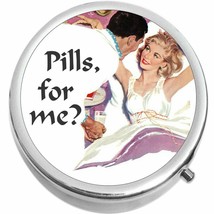 Pills for Me  Medicine Vitamin Compact Pill Box - $11.65