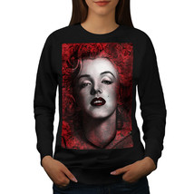 Marilyn Monroe Wellcoda Jumper Female Beauty Women Sweatshirt - £14.89 GBP