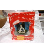 E&amp;S Pets &quot;Boston Terrier Dog&quot; Shatterproof Ball Ornament NEW 3&quot; - $177.83 MXN