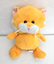 Ganz Whimsey Pets Orange Cat Plush Stuffed Animal Tabby Kitty H12087 - £7.53 GBP